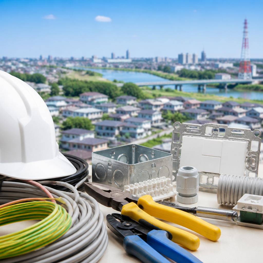 吉川市で電気工事の仕事を探すなら！若手歓迎、経験者優遇、性別問わず！